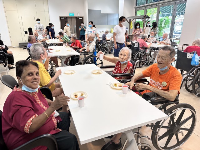 2024 October CSR: Tea Party at NTUC Health (Jurong West)